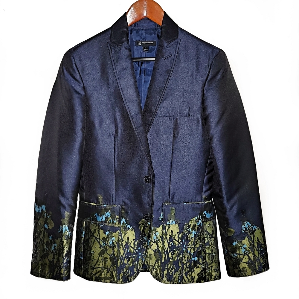 Iridescent Blue Blazer